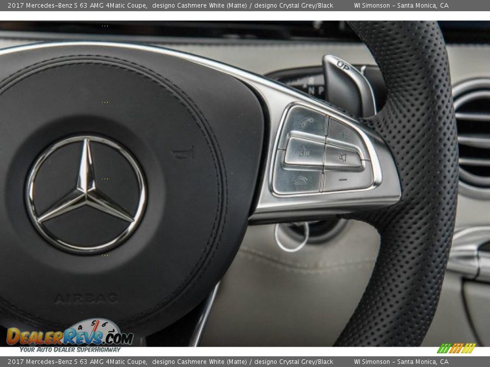 Controls of 2017 Mercedes-Benz S 63 AMG 4Matic Coupe Photo #18