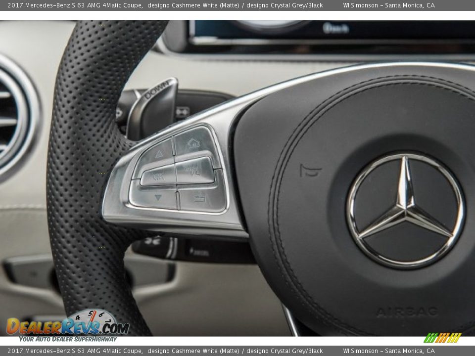 Controls of 2017 Mercedes-Benz S 63 AMG 4Matic Coupe Photo #19