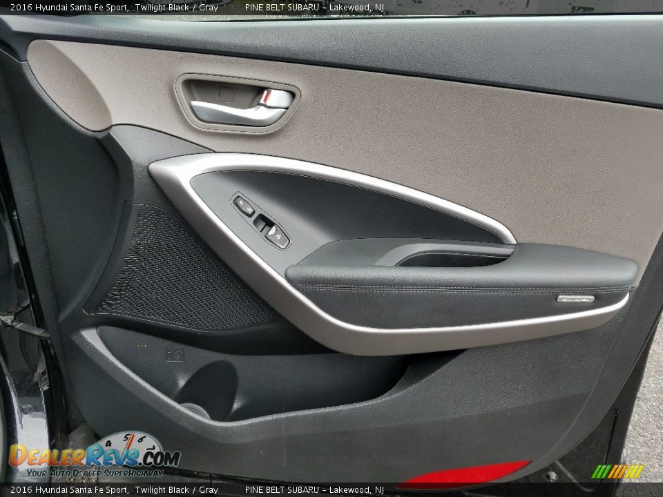 2016 Hyundai Santa Fe Sport Twilight Black / Gray Photo #10