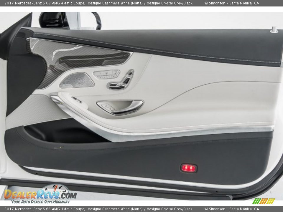 Door Panel of 2017 Mercedes-Benz S 63 AMG 4Matic Coupe Photo #29