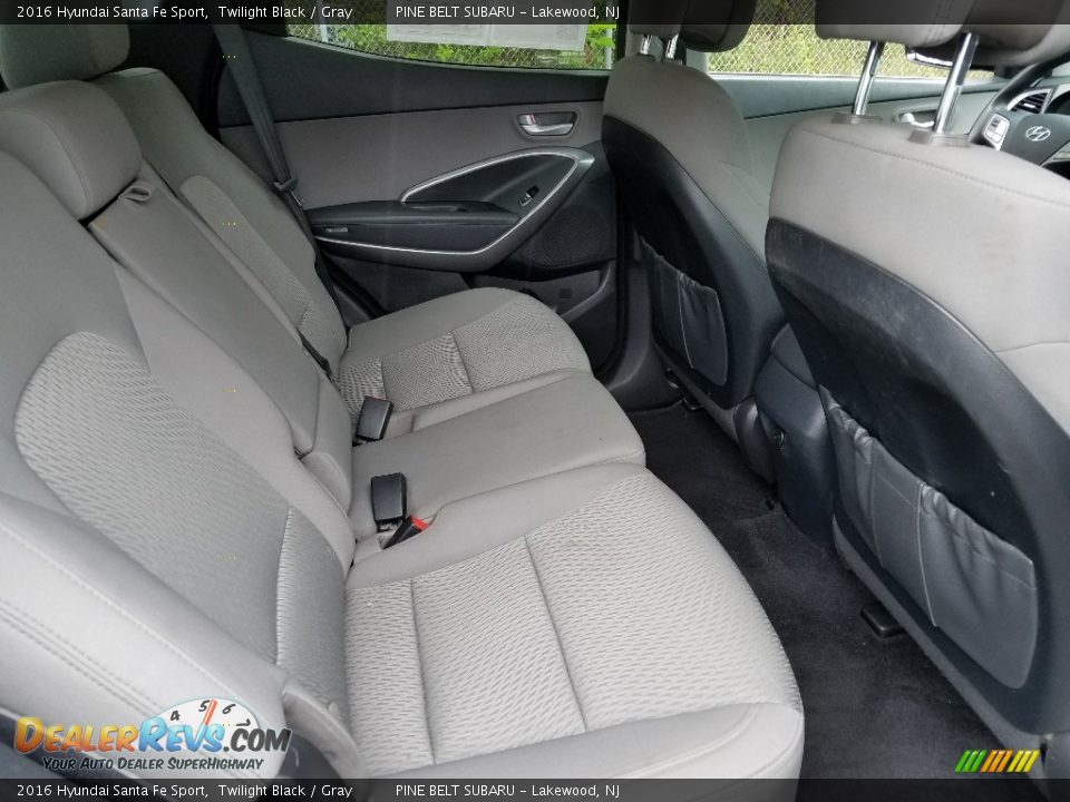 2016 Hyundai Santa Fe Sport Twilight Black / Gray Photo #12