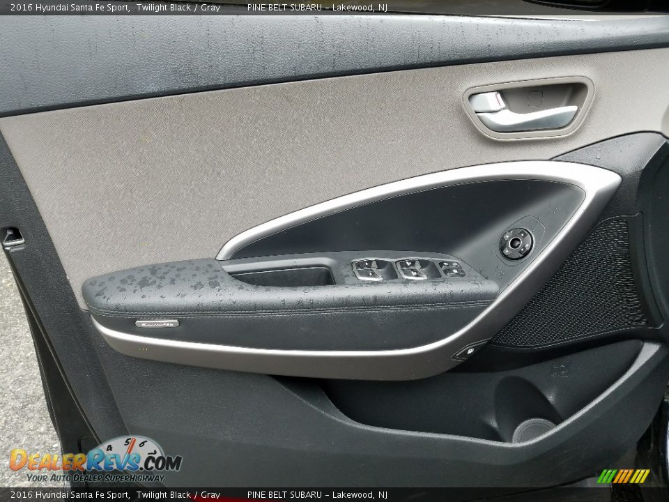 2016 Hyundai Santa Fe Sport Twilight Black / Gray Photo #13