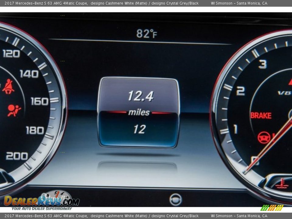 2017 Mercedes-Benz S 63 AMG 4Matic Coupe designo Cashmere White (Matte) / designo Crystal Grey/Black Photo #34