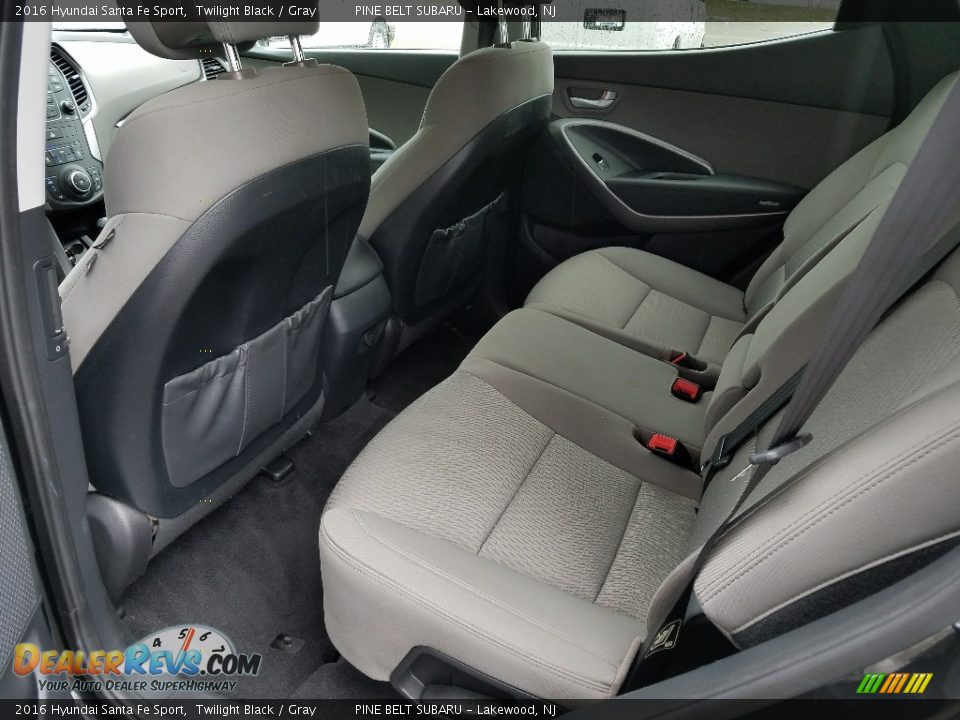 2016 Hyundai Santa Fe Sport Twilight Black / Gray Photo #15