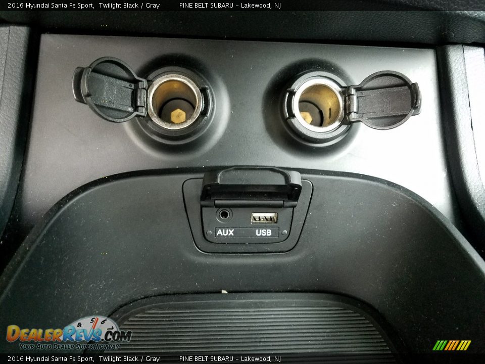 2016 Hyundai Santa Fe Sport Twilight Black / Gray Photo #22