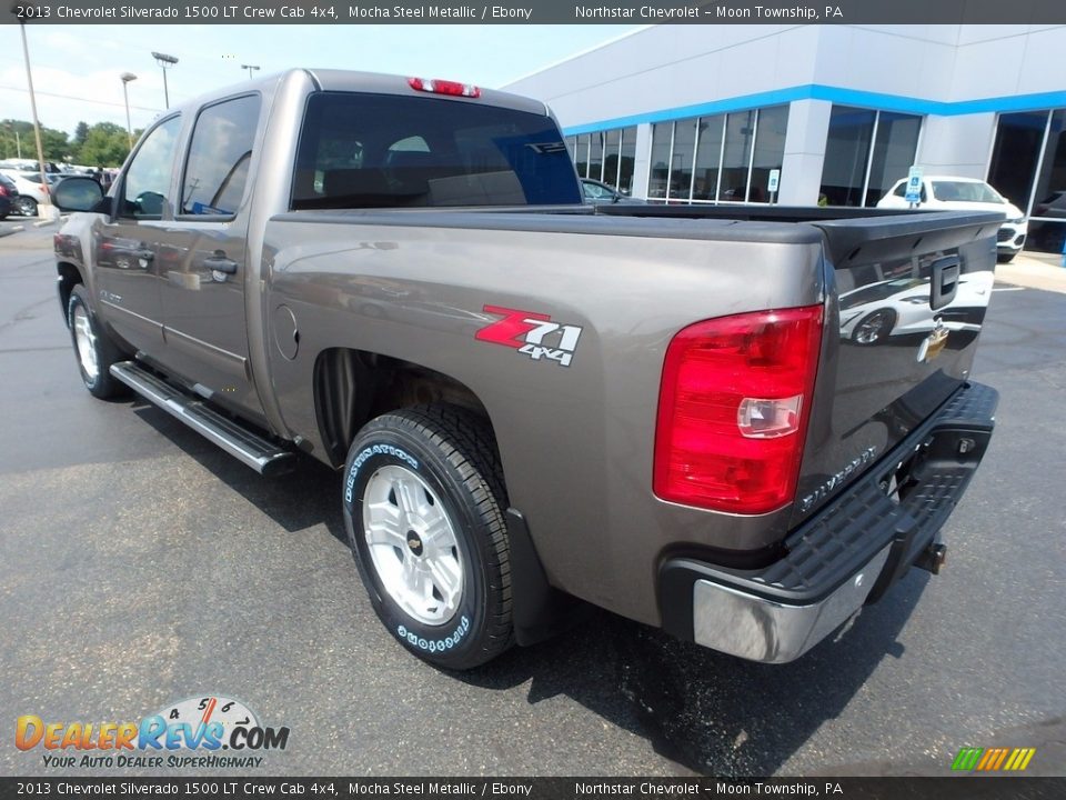 2013 Chevrolet Silverado 1500 LT Crew Cab 4x4 Mocha Steel Metallic / Ebony Photo #4