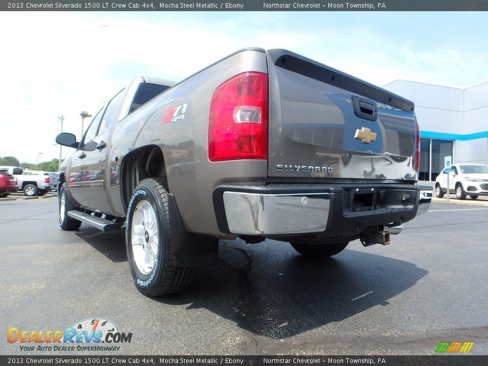 2013 Chevrolet Silverado 1500 LT Crew Cab 4x4 Mocha Steel Metallic / Ebony Photo #5