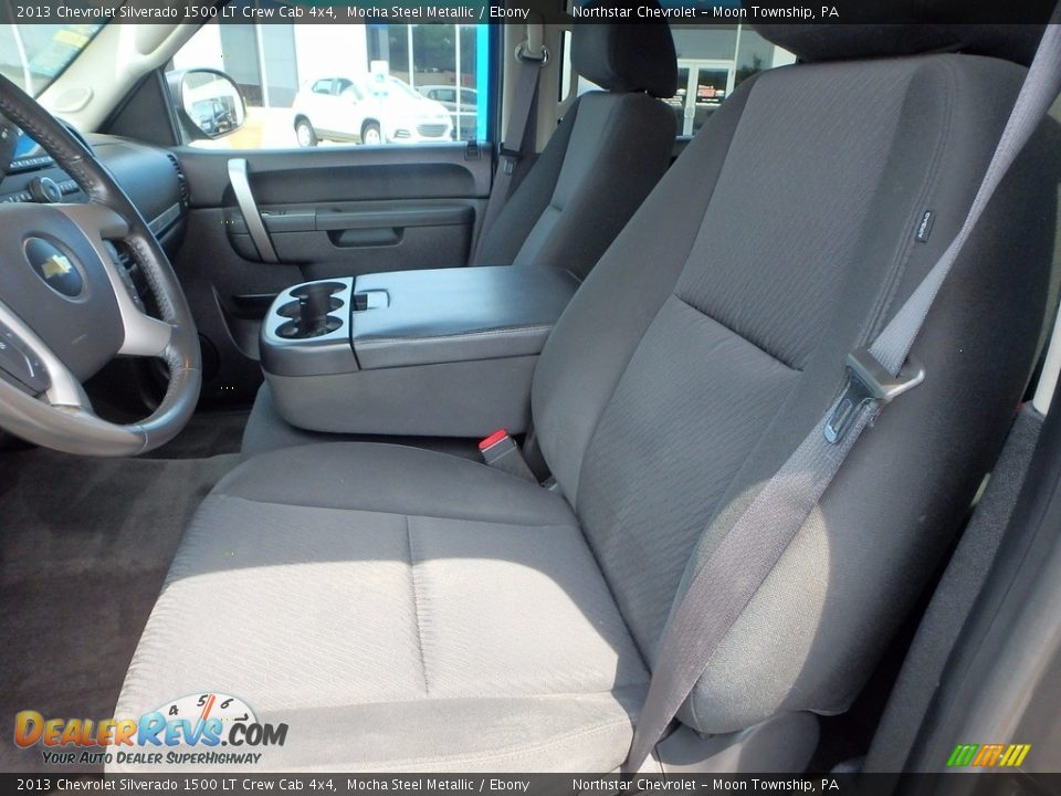 2013 Chevrolet Silverado 1500 LT Crew Cab 4x4 Mocha Steel Metallic / Ebony Photo #20