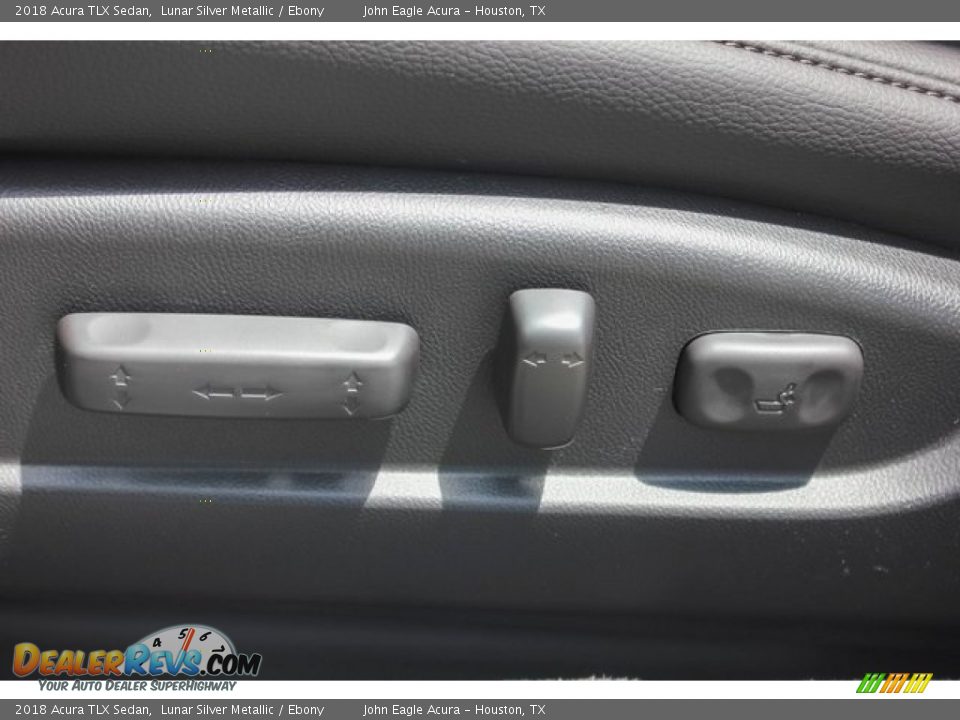 2018 Acura TLX Sedan Lunar Silver Metallic / Ebony Photo #13