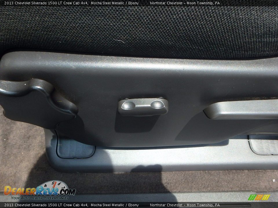 2013 Chevrolet Silverado 1500 LT Crew Cab 4x4 Mocha Steel Metallic / Ebony Photo #25