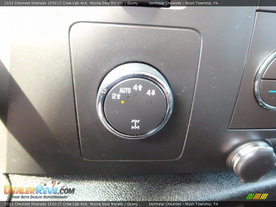 2013 Chevrolet Silverado 1500 LT Crew Cab 4x4 Mocha Steel Metallic / Ebony Photo #26
