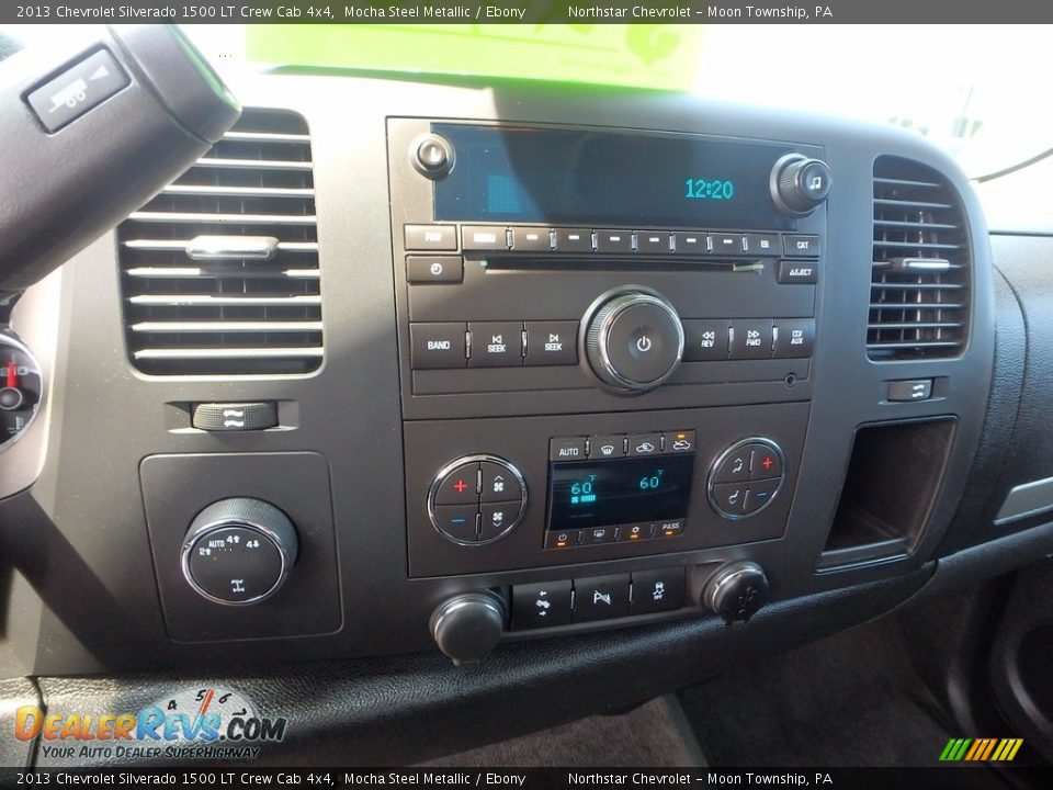 2013 Chevrolet Silverado 1500 LT Crew Cab 4x4 Mocha Steel Metallic / Ebony Photo #28