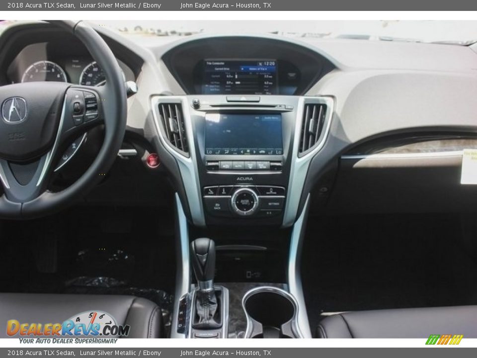 2018 Acura TLX Sedan Lunar Silver Metallic / Ebony Photo #26