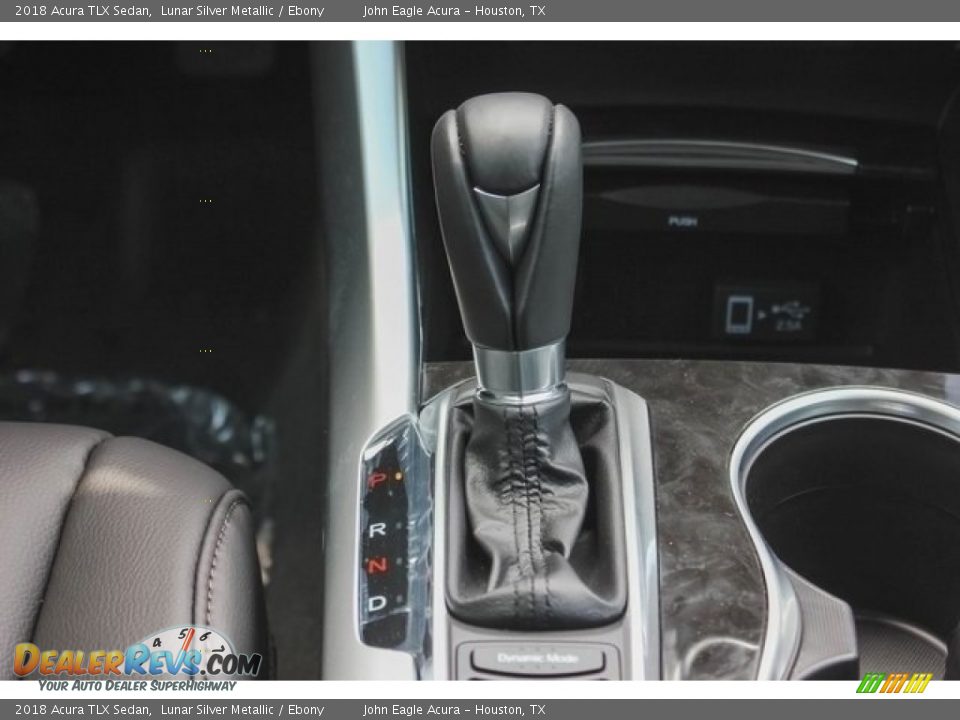 2018 Acura TLX Sedan Lunar Silver Metallic / Ebony Photo #30