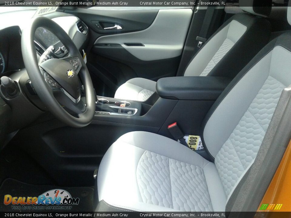 2018 Chevrolet Equinox LS Orange Burst Metallic / Medium Ash Gray Photo #9