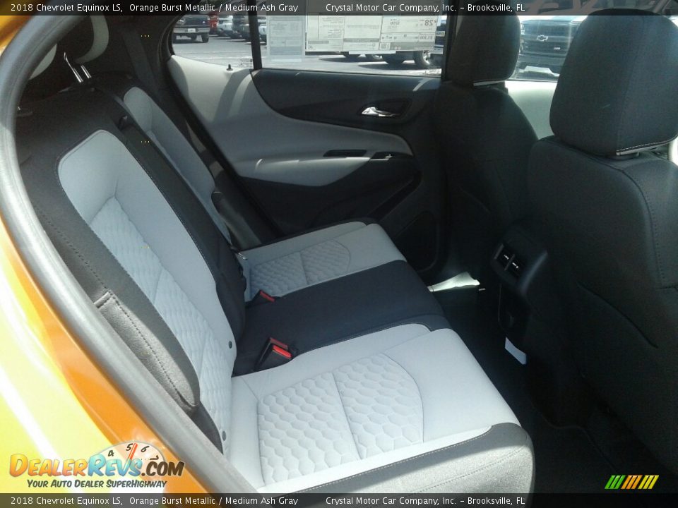 2018 Chevrolet Equinox LS Orange Burst Metallic / Medium Ash Gray Photo #11