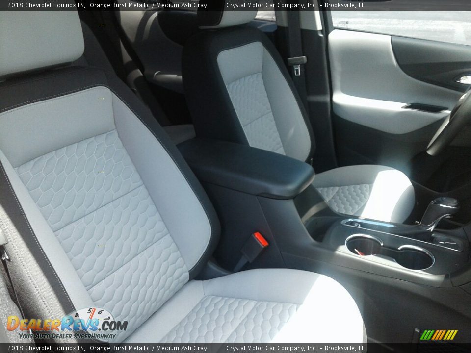 2018 Chevrolet Equinox LS Orange Burst Metallic / Medium Ash Gray Photo #12