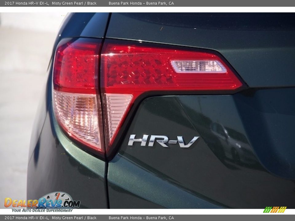 2017 Honda HR-V EX-L Misty Green Pearl / Black Photo #3