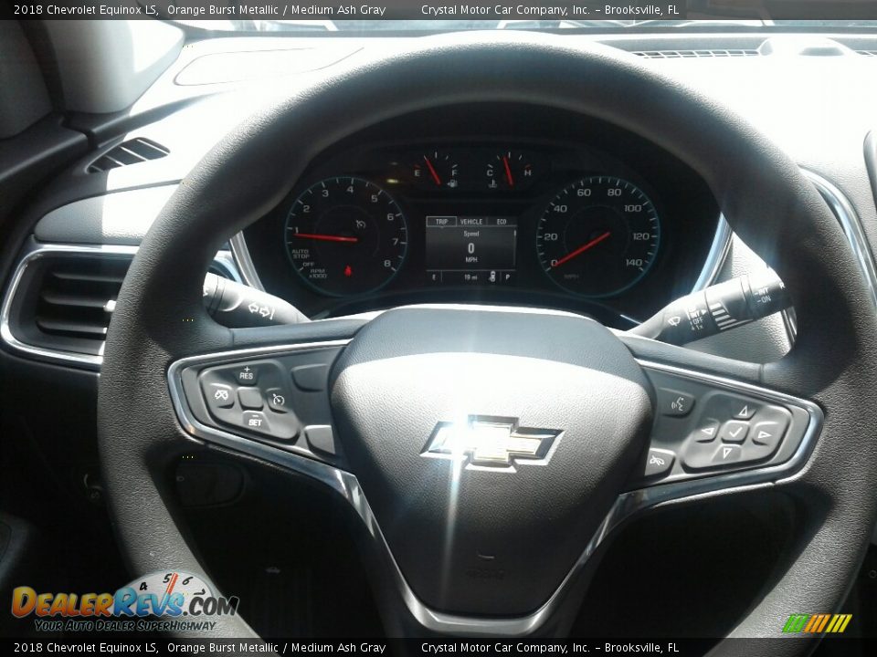 2018 Chevrolet Equinox LS Orange Burst Metallic / Medium Ash Gray Photo #14