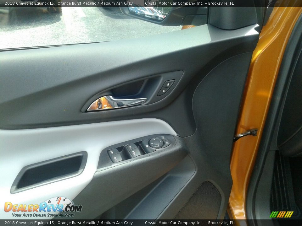 2018 Chevrolet Equinox LS Orange Burst Metallic / Medium Ash Gray Photo #17