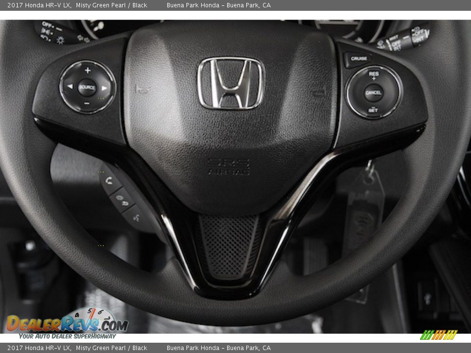 2017 Honda HR-V LX Misty Green Pearl / Black Photo #10