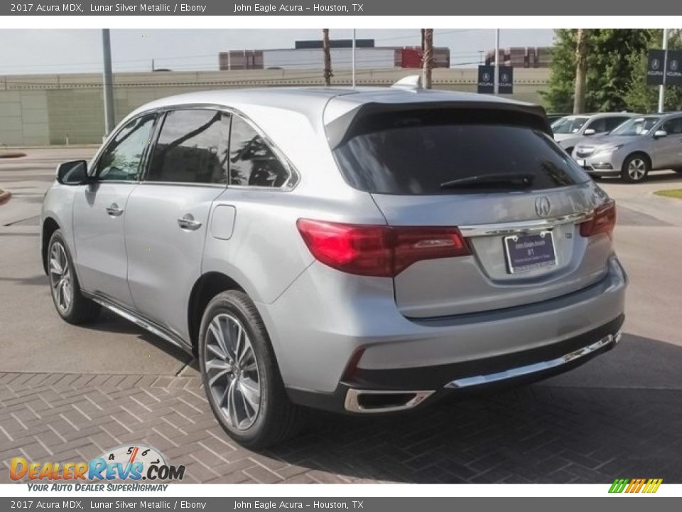 2017 Acura MDX Lunar Silver Metallic / Ebony Photo #5