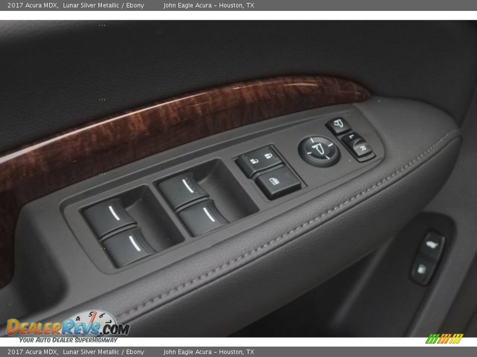 2017 Acura MDX Lunar Silver Metallic / Ebony Photo #17