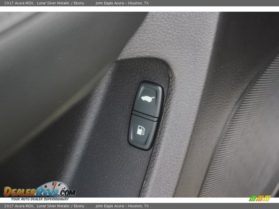 2017 Acura MDX Lunar Silver Metallic / Ebony Photo #18