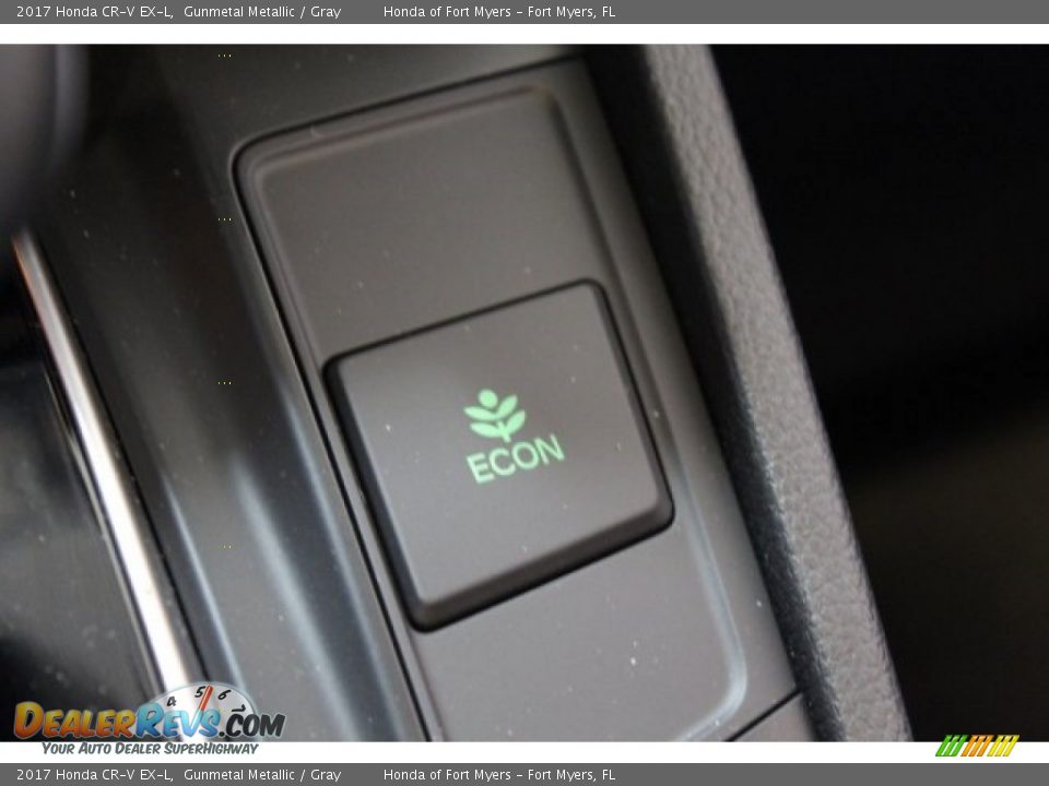 2017 Honda CR-V EX-L Gunmetal Metallic / Gray Photo #22