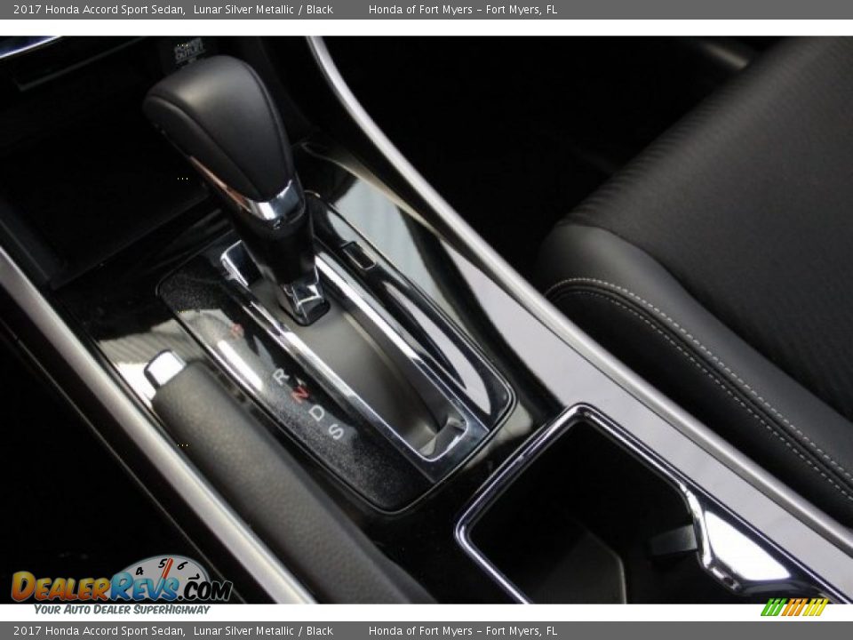 2017 Honda Accord Sport Sedan Lunar Silver Metallic / Black Photo #21