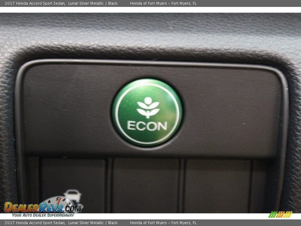 2017 Honda Accord Sport Sedan Lunar Silver Metallic / Black Photo #23