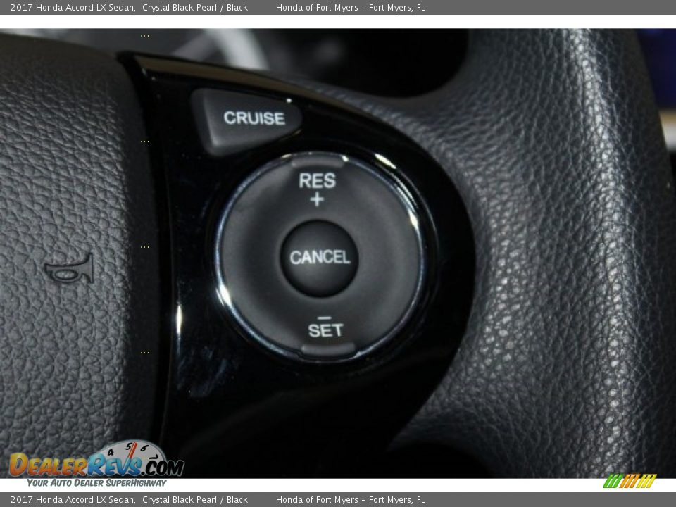 2017 Honda Accord LX Sedan Crystal Black Pearl / Black Photo #13