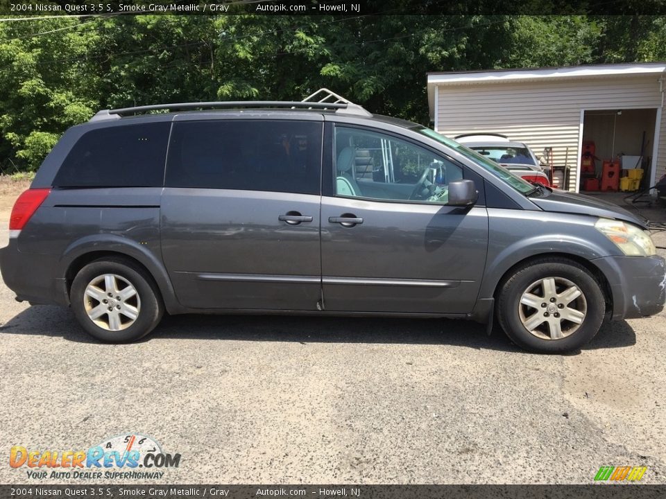2004 Nissan Quest 3.5 S Smoke Gray Metallic / Gray Photo #2