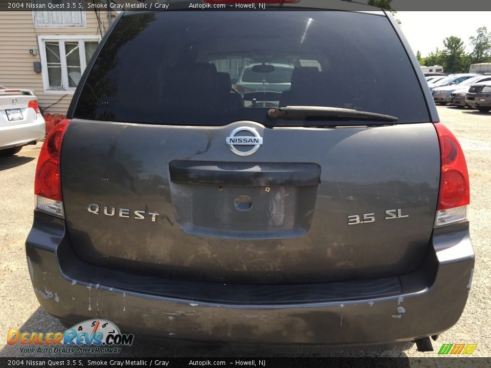 2004 Nissan Quest 3.5 S Smoke Gray Metallic / Gray Photo #6