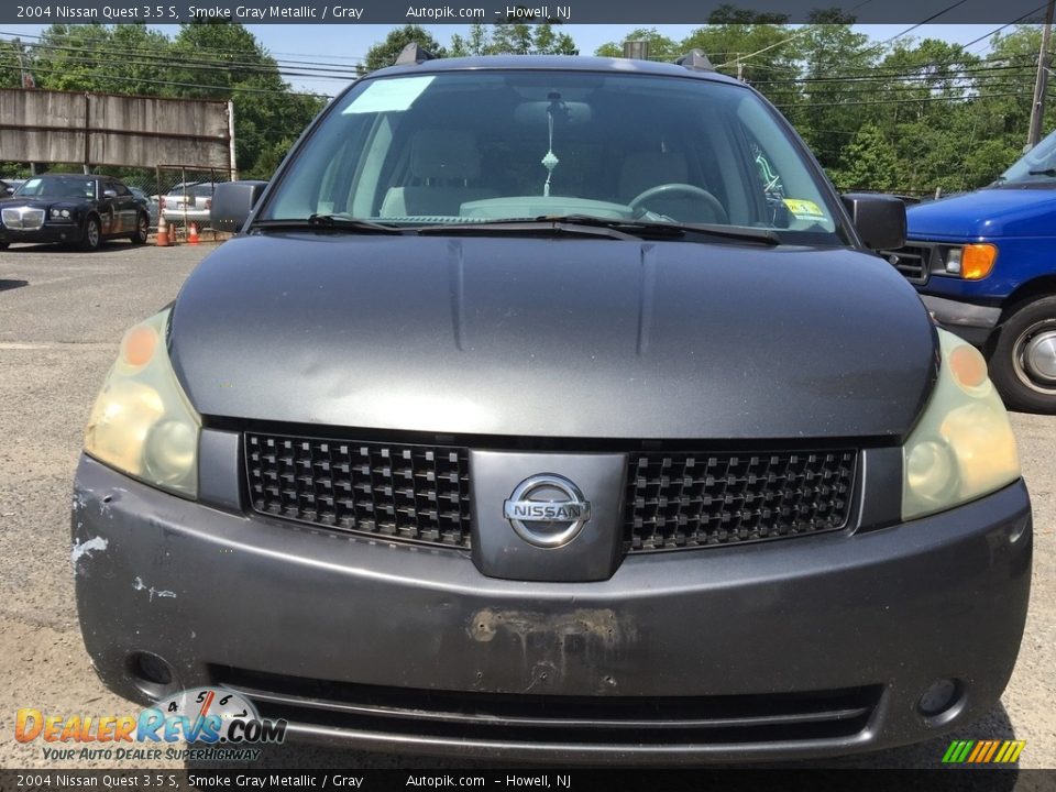 2004 Nissan Quest 3.5 S Smoke Gray Metallic / Gray Photo #8