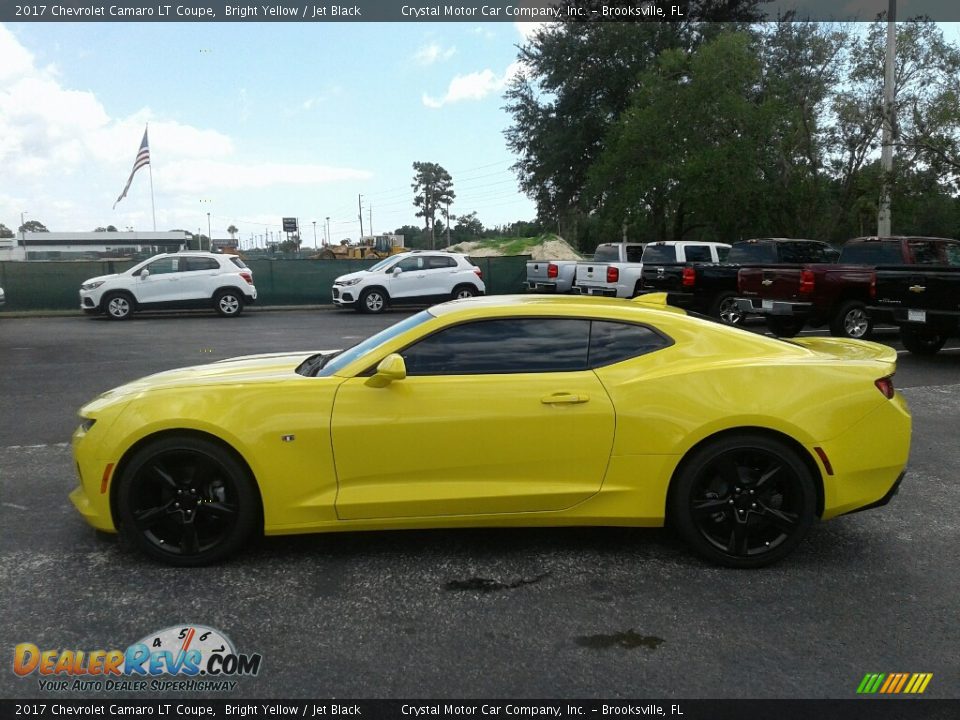 2017 Chevrolet Camaro LT Coupe Bright Yellow / Jet Black Photo #2