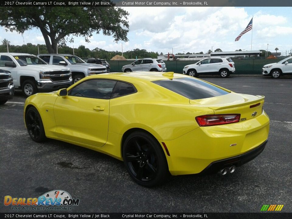 2017 Chevrolet Camaro LT Coupe Bright Yellow / Jet Black Photo #3