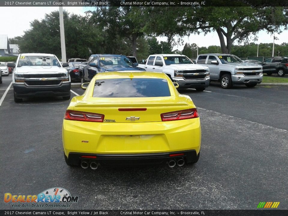 2017 Chevrolet Camaro LT Coupe Bright Yellow / Jet Black Photo #4