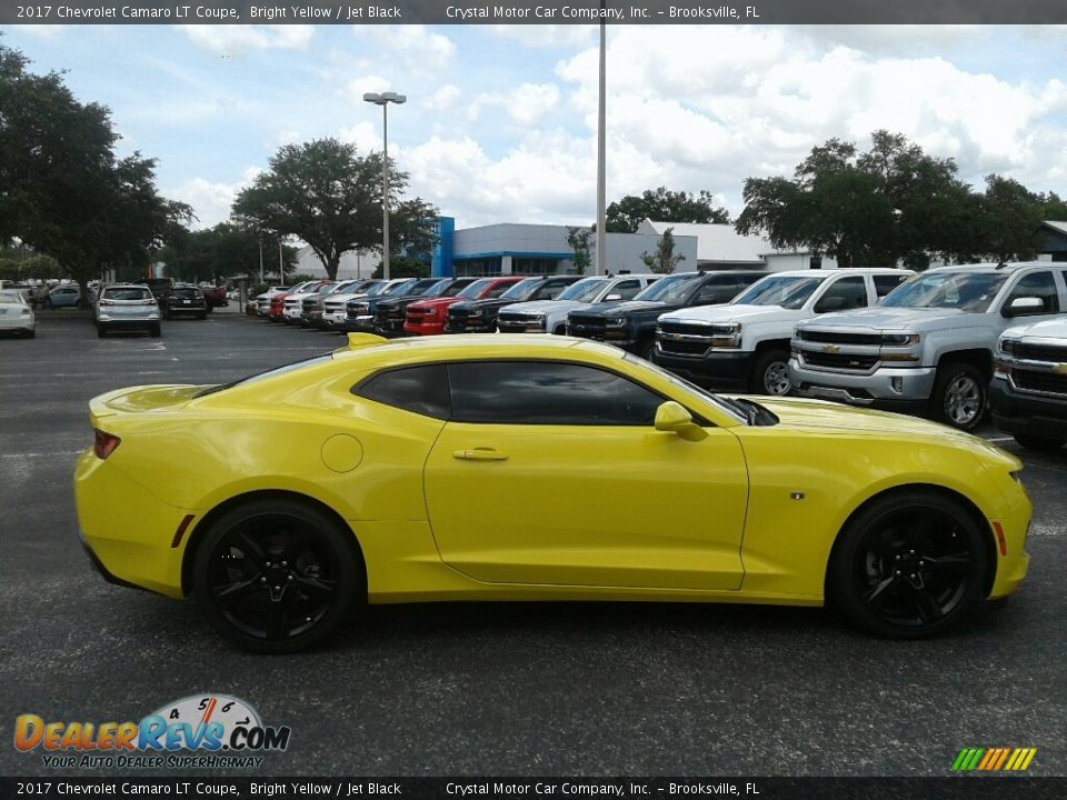2017 Chevrolet Camaro LT Coupe Bright Yellow / Jet Black Photo #6