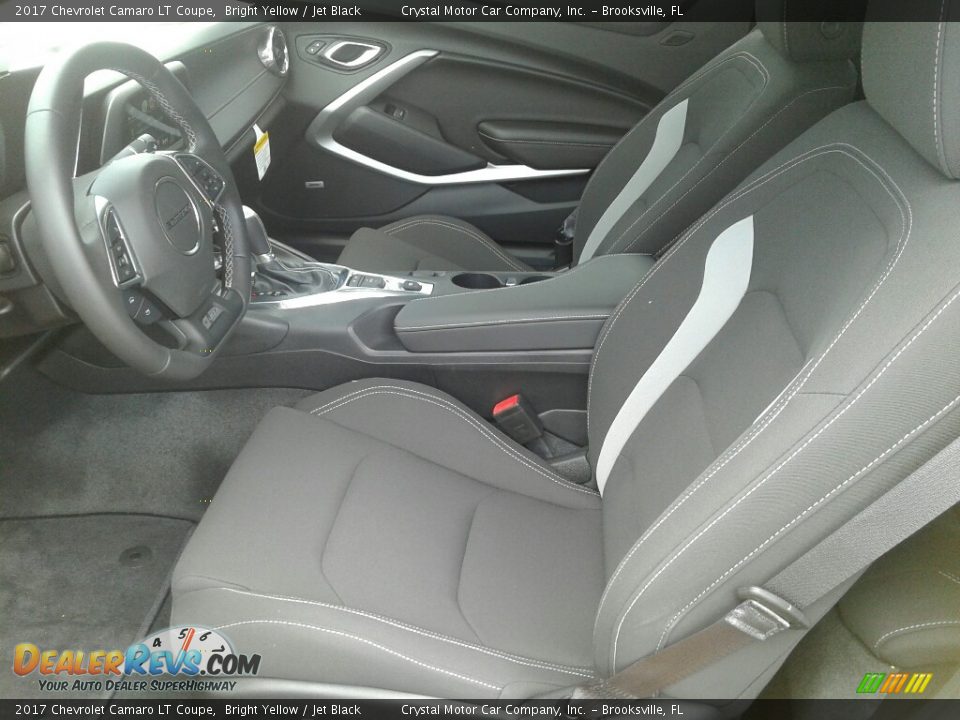 2017 Chevrolet Camaro LT Coupe Bright Yellow / Jet Black Photo #9
