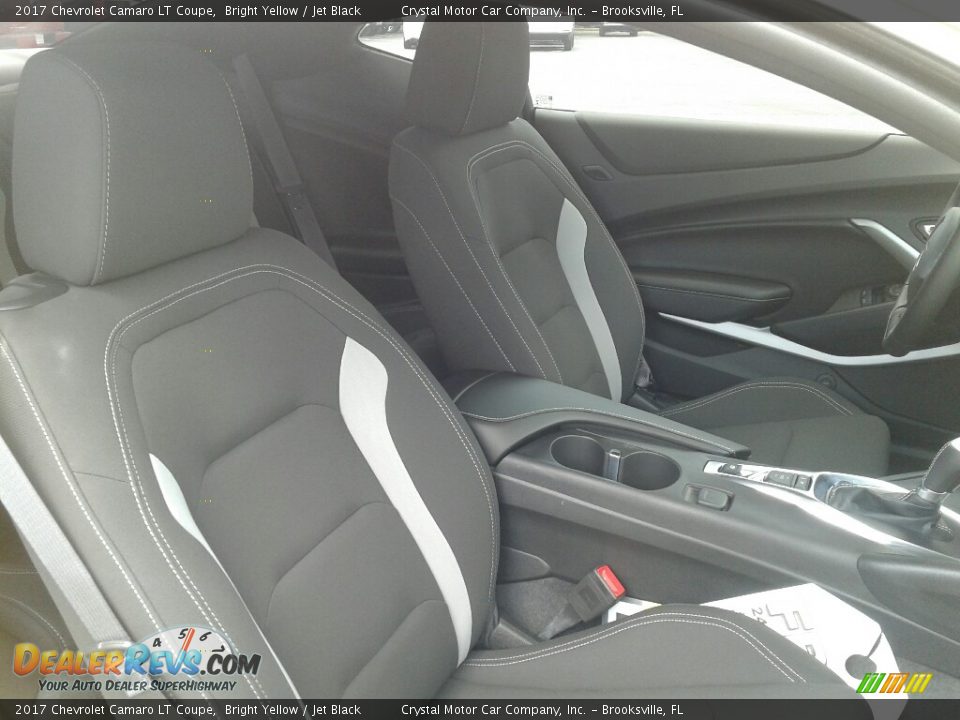 2017 Chevrolet Camaro LT Coupe Bright Yellow / Jet Black Photo #12