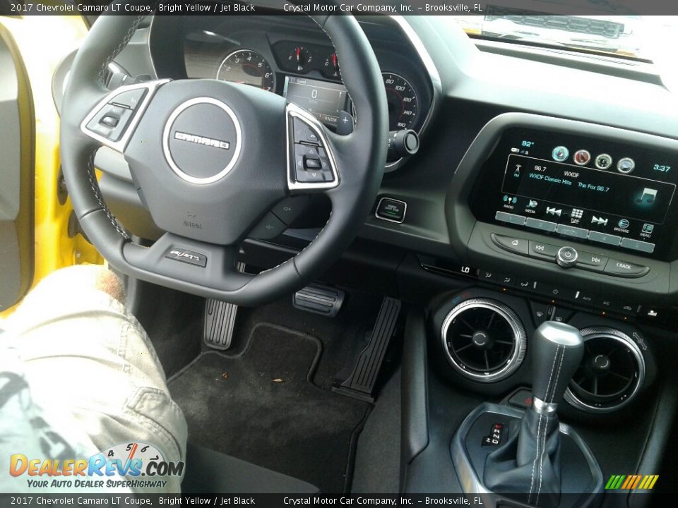 2017 Chevrolet Camaro LT Coupe Bright Yellow / Jet Black Photo #13