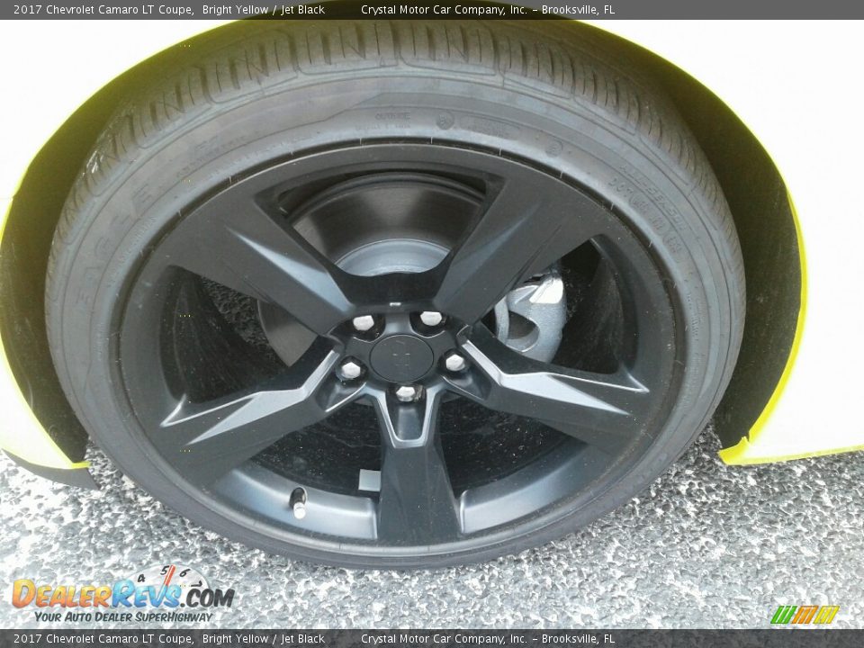2017 Chevrolet Camaro LT Coupe Bright Yellow / Jet Black Photo #20