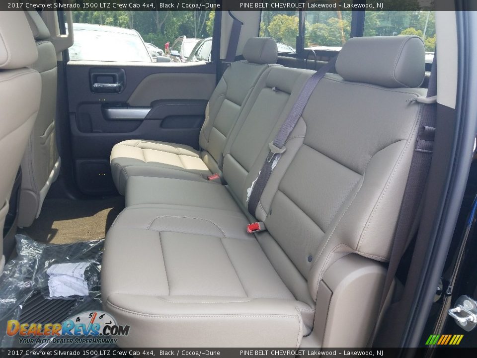 2017 Chevrolet Silverado 1500 LTZ Crew Cab 4x4 Black / Cocoa/­Dune Photo #6