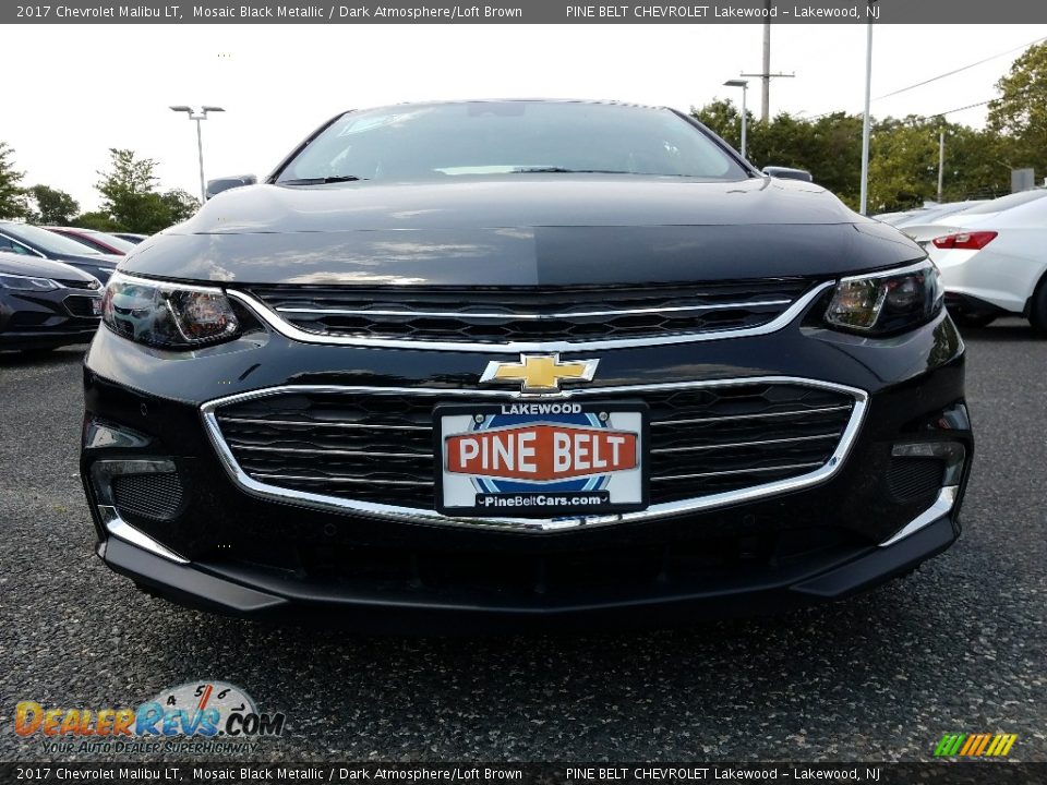 2017 Chevrolet Malibu LT Mosaic Black Metallic / Dark Atmosphere/Loft Brown Photo #2