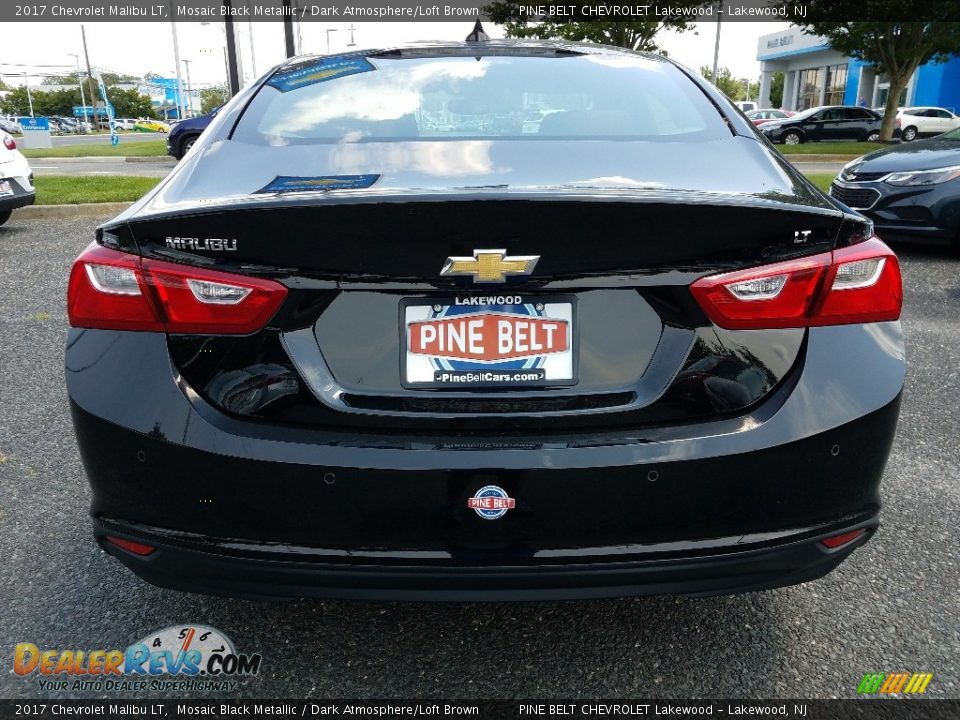 2017 Chevrolet Malibu LT Mosaic Black Metallic / Dark Atmosphere/Loft Brown Photo #5