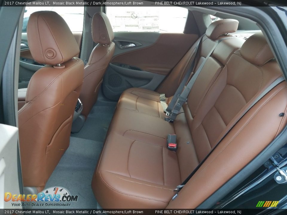 2017 Chevrolet Malibu LT Mosaic Black Metallic / Dark Atmosphere/Loft Brown Photo #6