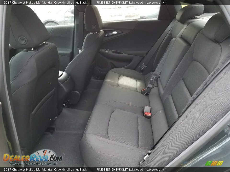 2017 Chevrolet Malibu LS Nightfall Gray Metallic / Jet Black Photo #6