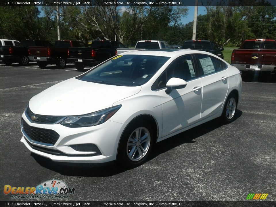 2017 Chevrolet Cruze LT Summit White / Jet Black Photo #1