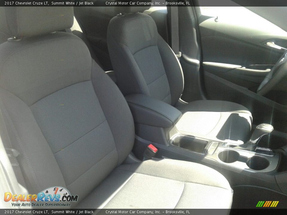 2017 Chevrolet Cruze LT Summit White / Jet Black Photo #12